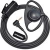 HYSHIKRA 1 Pin 2,5 mm Cuffie walkie-talkie con microfono PTT, compatibili con Motorola TLKR T60 T61 T62 T81 T80 T82 HYT TC-320 per guardie del corpo (Forma D, 1)