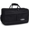 Classic Cantabile TRB-2 Custodia per 2 Trombe, Light-case, Peso ridotto | Per 2 trombe jazz, Estrema stabilità, Tessuto esterno resistente allo strappo e impermeabile, Supporti separati per bocchini