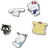 Crocs Unisex Sanrio Hkf Enamel, confezione da 5 pezzi, multicolore