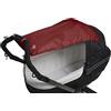 AltaBeBe AL7010-05 Parasole per Passeggino/Carrozzina, Rosso/Beige