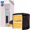 Generico Magic Sparkles, Glitter Iridescente Commestibile, Multicolore, per Decorazione Dolci (Black onix)