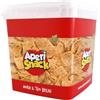 APERI SNACK Aperisnack® - AP04.015.02 - Corn Chips Secchiello Large da 1100gr. Snack Salati e Stuzzichini Ideali per l'Aperitivo e le tue Feste