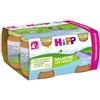 HiPP Omogeneizzato Multipack Salmone con Verdure, Omogeneizzato di Pesce per Neonati, Senza glutine, Senza Sali e Aromi Aggiunti, 24 vasetti da 80 g