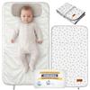 VALVANI Fasciatoio Portatile Neonato Impermeabile Pieghevole Lavabile per Lavatrice Cambio Pannolino Neonati Accessori Idea Regalo Nascita Neo Mamma Regali Baby Shower Bimbo Bimba Unisex Changing Mat Valbaby