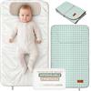 VALVANI Fasciatoio Portatile Neonato Impermeabile Pieghevole Lavabile per Lavatrice Cambio Pannolino Neonati Accessori Idea Regalo Nascita Neo Mamma Regali Baby Shower Bimbo Bimba Unisex Changing Mat Valbaby