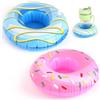 JRILUO 2 Pezzi Portabicchieri da Piscina Galleggianti 19×19 cm Portabibite Gonfiabile in PVC, Vassoio Galleggiante Piscina Estivo, Portabevande Gonfiabili per Bambini e Adulti