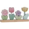 Little Dutch Fairy Garden 7330 - Gioco impilabile in legno FSC con fiori