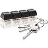 Generico Portachiavi A Forma Di Tastiera, Portachiavi Fidget Tastiera A 4 Pulsanti, Tastiere Meccaniche Giocattolo Clicker, Pulsante Tastieras Antistress Giocattolo, Per Ufficio, Scuola, Casa E Viaggi