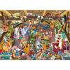 CREAFOMIFE Puzzle 1000 Pezzi per Adulti, Puzzle Grande Difficile e Impegnativo, Regalo per Appassionati Casa sull'albero magica (70x50 cm)