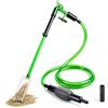 NICREW Sifone per Acquario 2 in 1 per Cambio Acqua, Aspiratore per Ghiaia e Sabbia, Accessorio per la Pulizia e Manutenzione dell'Acquario, per acquari Oltre 100 L
