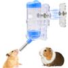 Pyralidsg Borraccia Acqua, 80ml Bottiglia D'Acqua Bottiglia d'acqua per criceti, Dispenser D'Acqua con Supporto, Beverino per Criceti, Gerbilli, Cincillà, Ricci, Piccoli Animali