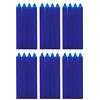 H Hansel Home - Candele per candelabro,cera,Set di 24 pezzi,Altezza 17.5 cm,Ø1.8cm, Candele a bastoncino (Colore Blu)
