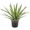 Briful 33 cm, pianta artificiale agave, piante artificiali in vaso di aloe vera, piante decorative da interno, piante grasse artificiali, per decorazione della casa del bagno
