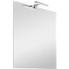 Inbagno Specchio bagno con luce 50x60 Reversibile Luce Naturale (Stile 6)