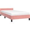 vidaXL Giroletto con Testiera in Velluto Arredo Letto Misure/Colori Diversi