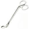 NAILAO Taglierina per stoppini per candele, in acciaio inox, tagliastoppini per lampada ad olio, accessori per candele, taglierino, forbici - 17,8 cm