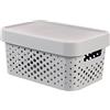 Curver Infinity Box Con Coperchio - 4,5 Lt - 27X19X12H Grigio