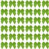 PATIKIL 1 Fiocchi Decorativi Mini 50Pz Fiocchetti per Bomboniere Mini Nastro di Raso per Applique Fai da Te Cucito Decorazione per Matrimonio Festa Verde Chiaro