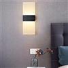 BDSHL Applique Murale da Parete a LED Semplice Lampada da Comodino Camera da Letto 220V Soggiorno Corridoio Hotel Corridoio Illuminazione a LED Luci Decorative