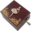 Wingostore Mini Carillon a manovella Melodia di Buon Compleanno (Ballerina)