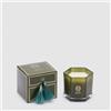 EDG - Enzo De Gasperi Candela decorativa in vetro con profumazione Classic D8.5xH8.5 cm 4 varianti (1pz) GREEN UTOPIA