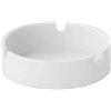 SWEET HOME Varotto & Co. Set 6 Pezzi Posacenere Tondo in Porcellana Bianca con 3 Punti Appoggio cod.HT00091LU cm 3h diam.8