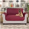 ELYSYSRL Impermeabile Copridivano 1/2/3 Posti, Copridivano Antigraffio Gatto Cani, Trapuntato Copridivano Con Braccioli, Universale Copri Divano Estivo, Fodere Copridivani Antimacchia ( Color : #5 , Size : 1 p