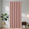 Joydeco Tende Oscurante per Interni 1 Pezzi L 140 x A 240 CM, Tenda Porta Termiche Isolante con Occhielli per Soggiorno e Camera da Letto Moderne, Rosa Fantastico