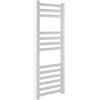 Greened House Scaldasalviette Milano bianco dritto, larghezza 300 mm x altezza 800 mm, riscaldamento centralizzato piatto