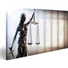 islandburner Quadri moderni Lady giustizia e carcere - Criminal Justice concept Stampa su tela - Quadro x poltrone salotto cucina mobili ufficio casa - fotografica formato XXL DYM