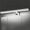 B·LED BARCELONA LED BARCELONA LED Applique LED Specchio Bagno 10W 50cm, Luce Specchio Bagno 3000K 800lm, IP44 Resistente all'Umidità, Montaggio su Specchio, Mobile o Parete, Lampada Bagno in Alluminio e Policarbonato