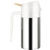 GENERIC Spruzzatore di olio in acciaio inox, spruzzatore di olio d'oliva in acciaio inox - Bottiglie a spruzzo in acciaio inox 304 - Design sottile, utensili da cucina portatili per spruzzare e versare per