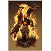 Grupo Erik: Poster House of The Dragon - Fire and Blood | Poster da parete Trono di Spade, 61 x 91,5 cm, Poster da muro con carta lucida e incorniciabile, Poster Game of Thrones