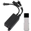 Wifehelper Controller per Poltrona Reclinabile Wireless, Controller per Poltrona Reclinabile Elettrica con Telecomando Wireless a Motore Singolo 2.4G per Telecomando per Poltrona Elevabile,
