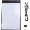 Pssopp Tavoletta Luminosa Tavolo da disegno A4 LED Light Pad per disegnare A4 Tracing Light Box per gli artisti, disegnare, disegnare, animazione