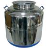 Sansone FUSTO PER OLIO SALDATO ACCIAIO INOX EUROPA LT 50 SANSON E PREDISPOSTO RUBINETTO FERR 229678