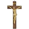 LOVIVER Croce Crocifisso Cattolico Cristo Gesù Chiesa Religiosa Decorazione da Appendere a Parete Decorazione Vecchia Domestica Decorazioni della Chies