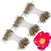 M METERXITY 1080pz Doppie Teste Stami Fiori 1mm Dorato