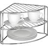 Wenko 2341100 Rinconera para juego de Café, Argento
