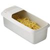 RetroFun Cuocipasta a microonde con colino Pasta Resistente al Calore Vaporiera per Spaghetti Fornello per Noodle Utensili da Cucina Ciotola per Spaghetti
