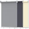 Kidsgigglz Tenda a Rullo Opaco, Oscurante, Tenda Avvolgibile Termica, Tendine per Finestre e Porte, Protezione Solare, Blackout, Tende Moderne per Interni, Klemmfix senza Fori, Grigio, 100x140cm