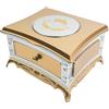CENPEK Carillon classico, carillon con melodia a corda, con cassetto e specchio per il trucco, per Natale e compleanno