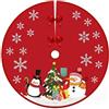 ViLiyDuo Gonna Albero di Natale 90 CM Tappeto Albero, per Decorazione Natalizia Home Party Decor