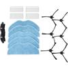 Niceminiwall Per X-Plorer Serie 75 S+Robot Aspirapolvere Parti di Ricambio Set con Spazzole Laterali Per Hepa Filtri Mop Panni Spazzola Rullo Principale Kit Accessori