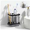 Shinowa Portaspazzolino a Parete per Bagno, Portaspazzolino Elettrico