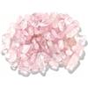Cyrank Cristalli di Quarzo Rosa, frammenti di Cristallo Piccoli Cristalli Mini Cristalli Chips di Pietra burattata Pezzi di Quarzo di Cristallo Naturale frantumato per Piante Cactus riempitivo(Rosa)