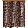 Jolan Tende di Perline Sospeso,Tenda con Perline in Legno Naturale e bambù,Tende per Porte con Perline Fili Divisorie per La Casa,Pannelli Tenda Antimosche,per Balcone Cucina,W×H-90strands(90×230cm)