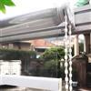 KOOEIN Tenda a Rullo per Esterni in Pvc Trasparente,Tapparella Avvolgibile Chiare e Impermeabili,Gazebo Balcone Portico Tende Divisorie All'Aperto,Cortina in Plastica,con Binario,W×H-120×300cm/47.2×118in