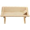 Holyart Culla legno paglia per bambino 20 cm