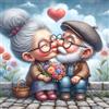 DPIDEA Diamond Painting Immagini per adulti 5D pietre rotonde per decorazione della casa 30 x 30 cm